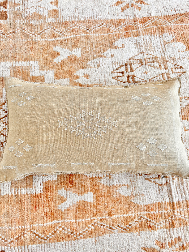 Cactus Silk Large Lumbar Cushion LL7