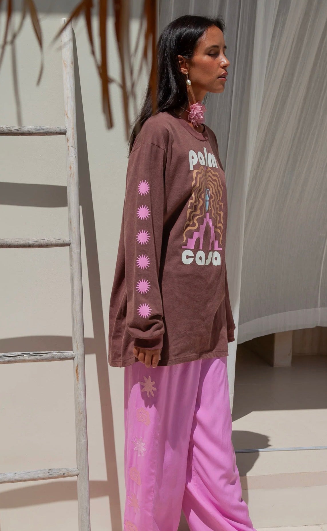 Berber Long Sleeve Shirt Brown