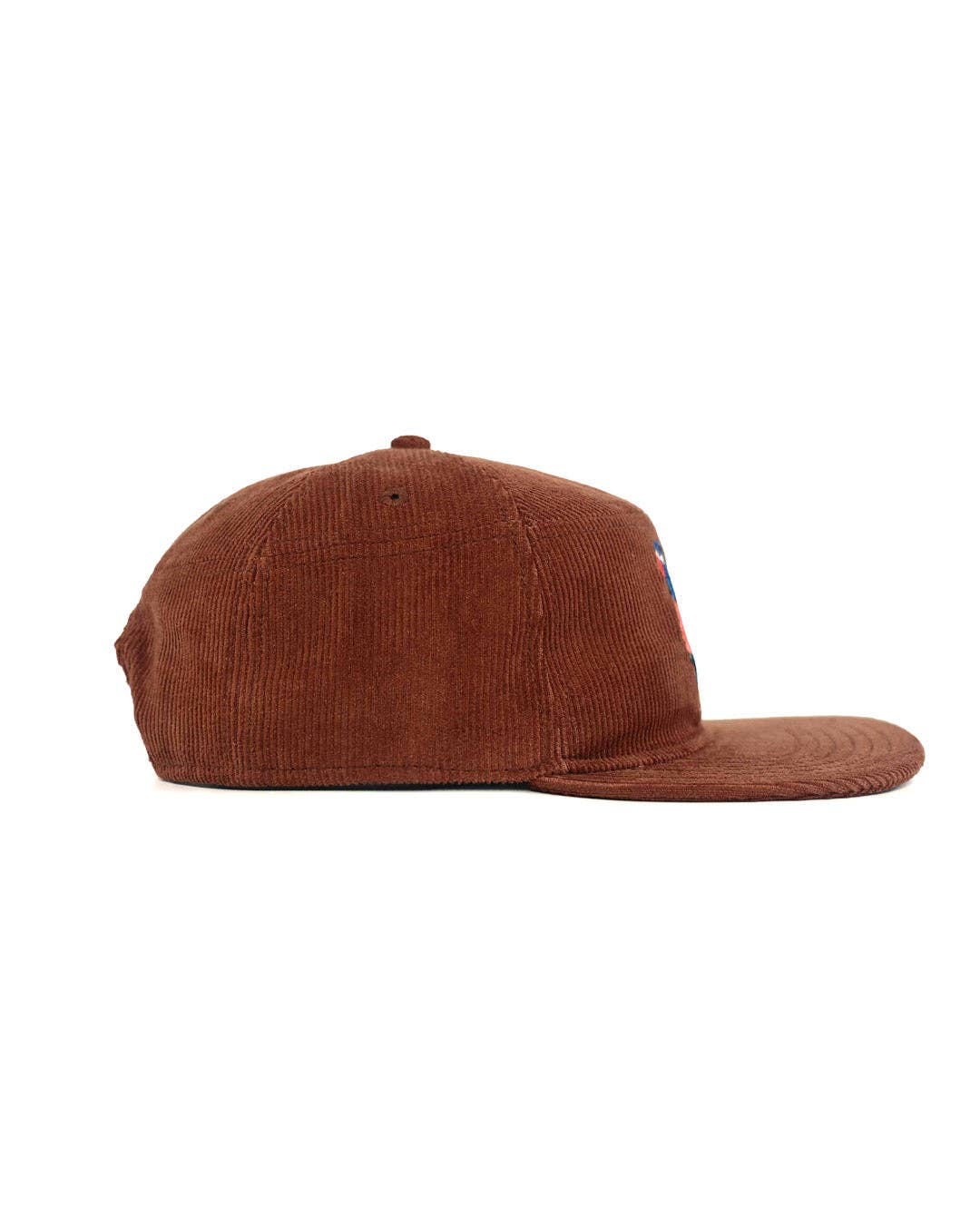 The Stash Cap Rainbow Lorikeet Brown Corduroy