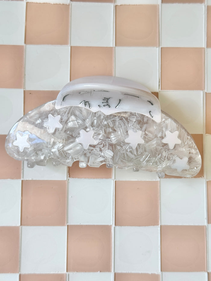 Hair Clip Claw Moon