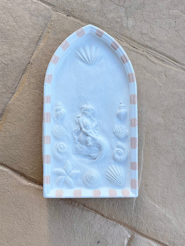Plaque - Pink Mermaid Mother Window - Small
