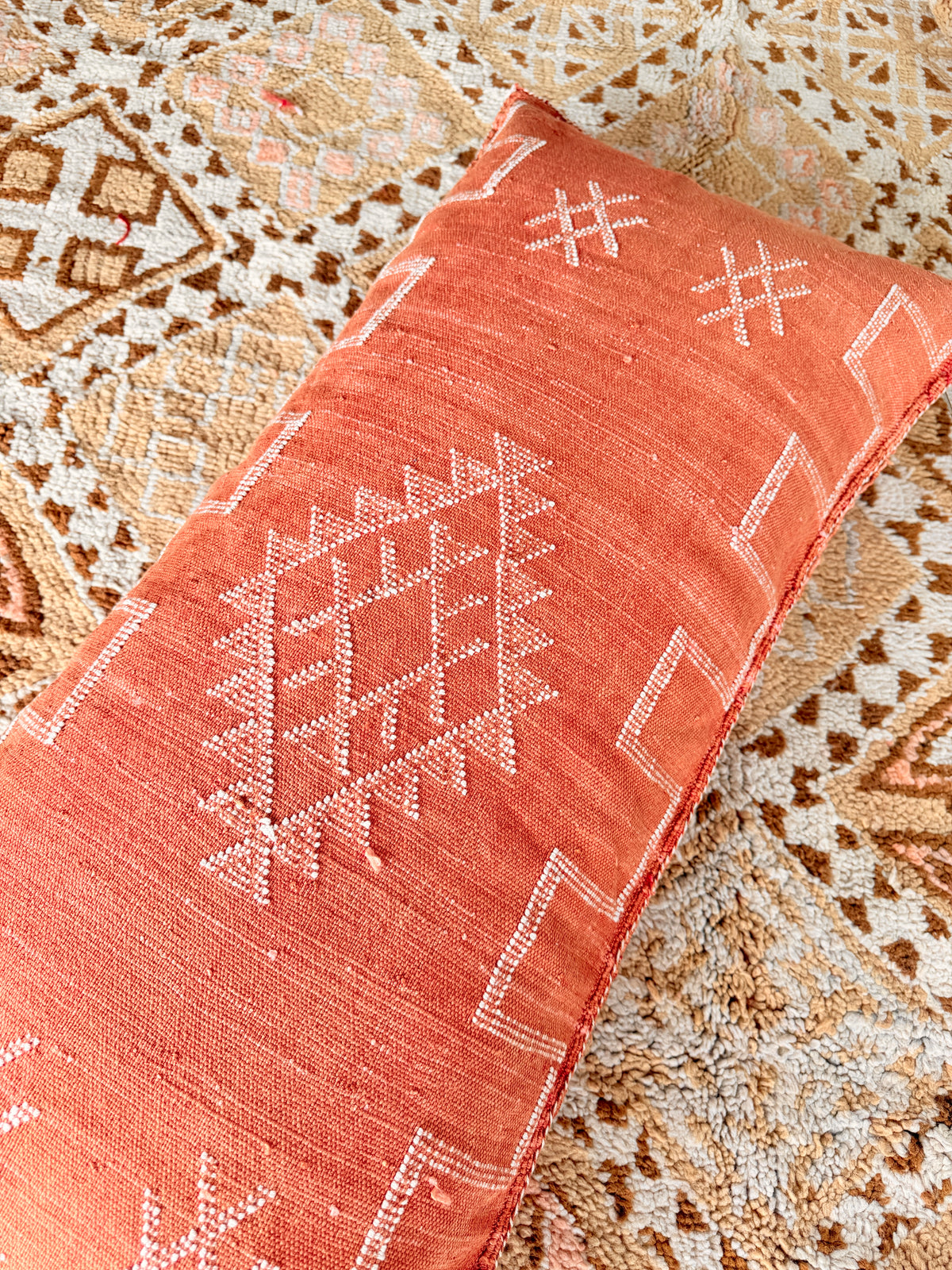 Cactus Silk Large Lumbar Cushion LL23