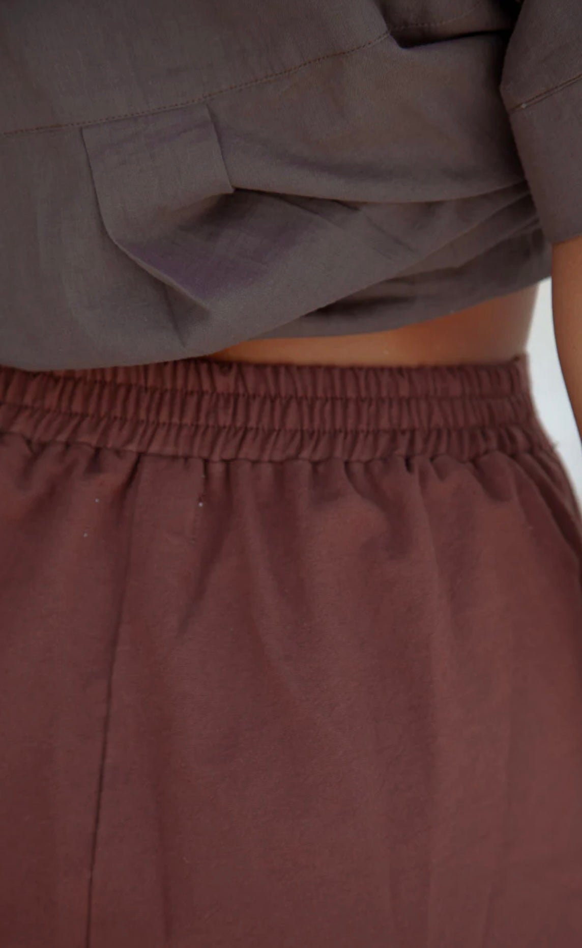 Elise Shorts Brown