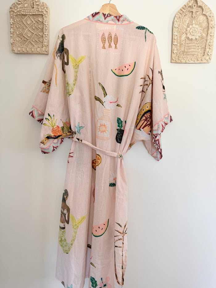 Sea Song Mermaid Kimono