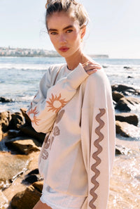 Bone Snake Sweater