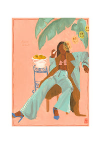 Tahnee Kelland Print A3 - Sensitive Gangster