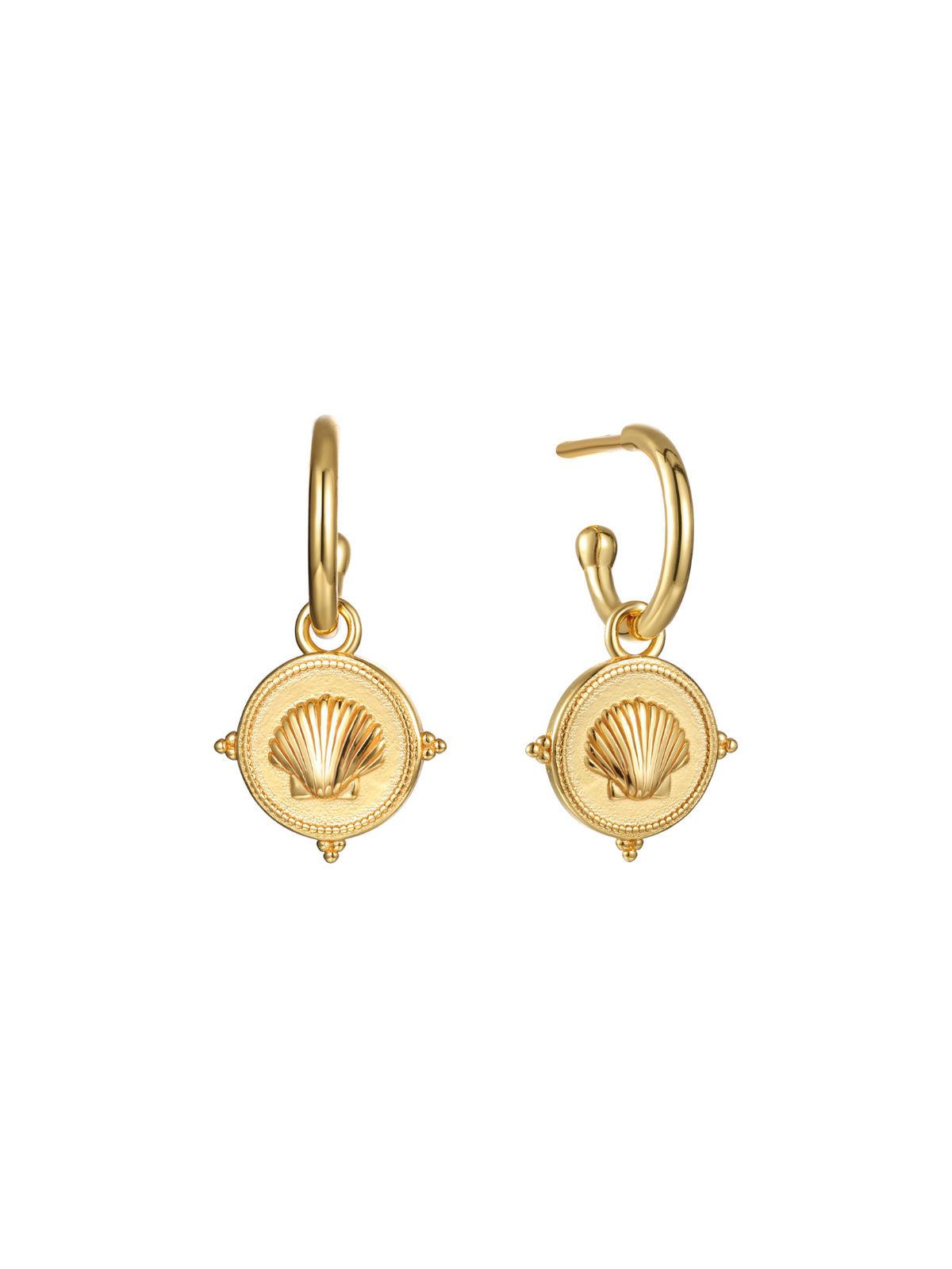 Isola Sea Earrings in 18k Gold Vermeil