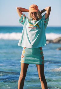 Spicy Island Tee Aqua