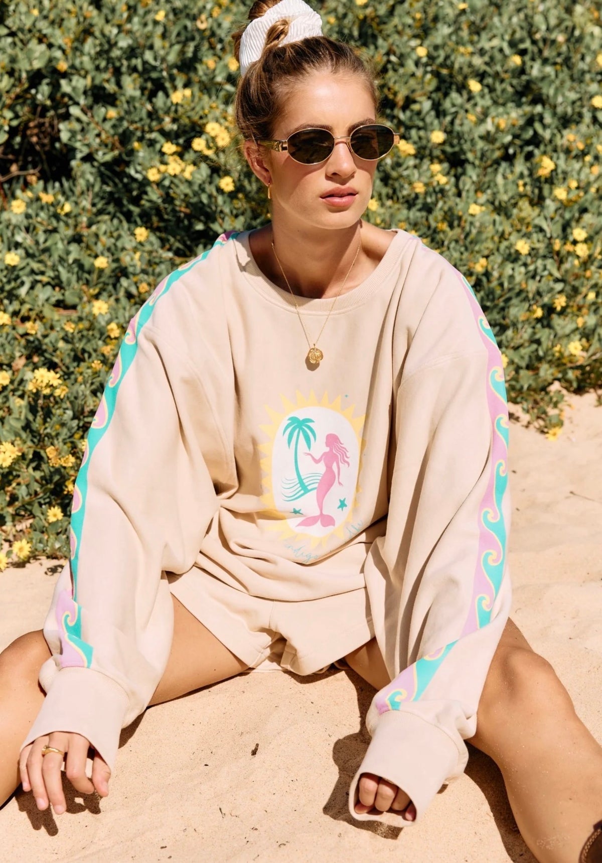 Pastel Mermaid Sweater