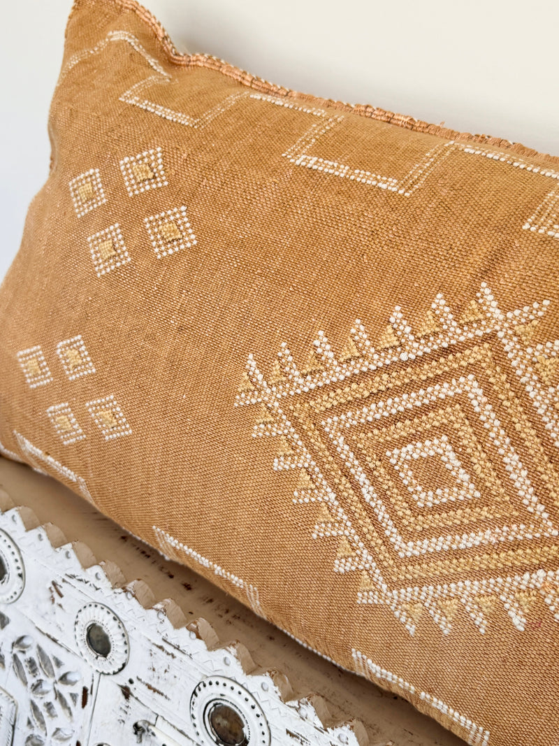 Cactus Silk Large Lumbar Cushion LL29