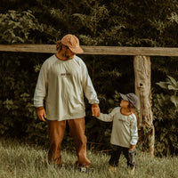 Rad Dad Long Sleeve Spliced Tee