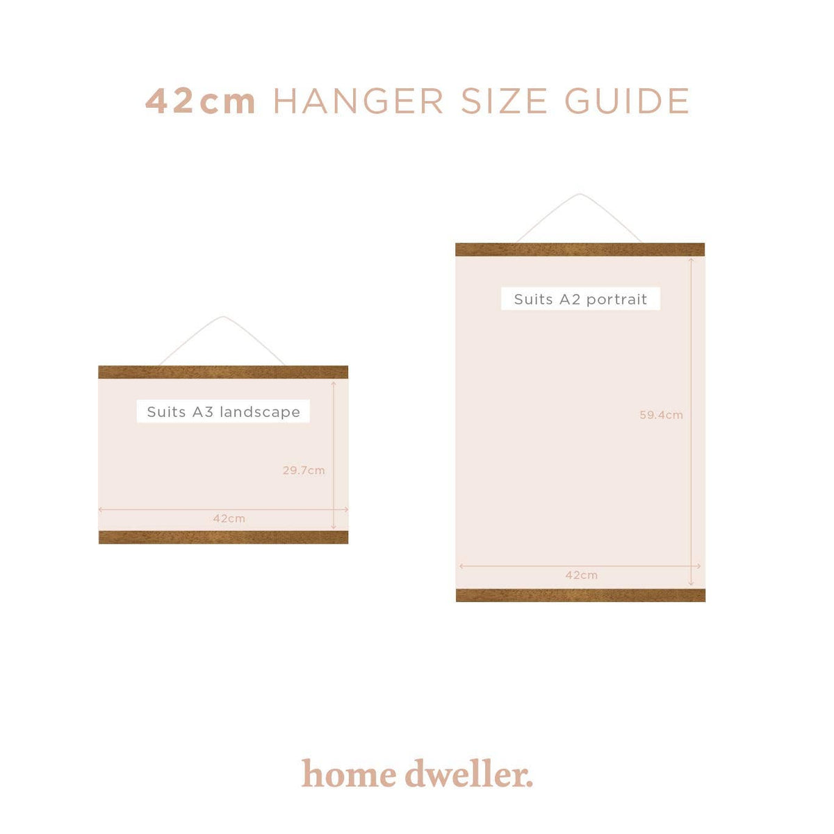 Magnetic Print Hanger Frame 42cm