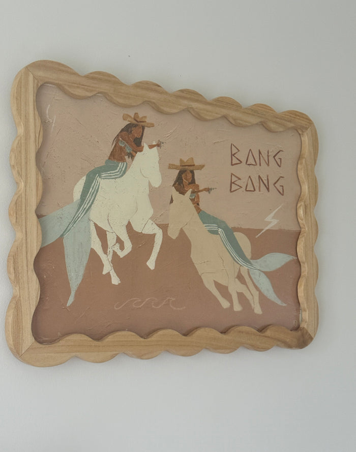 Wavy Picture Frame A2 & A3 in one