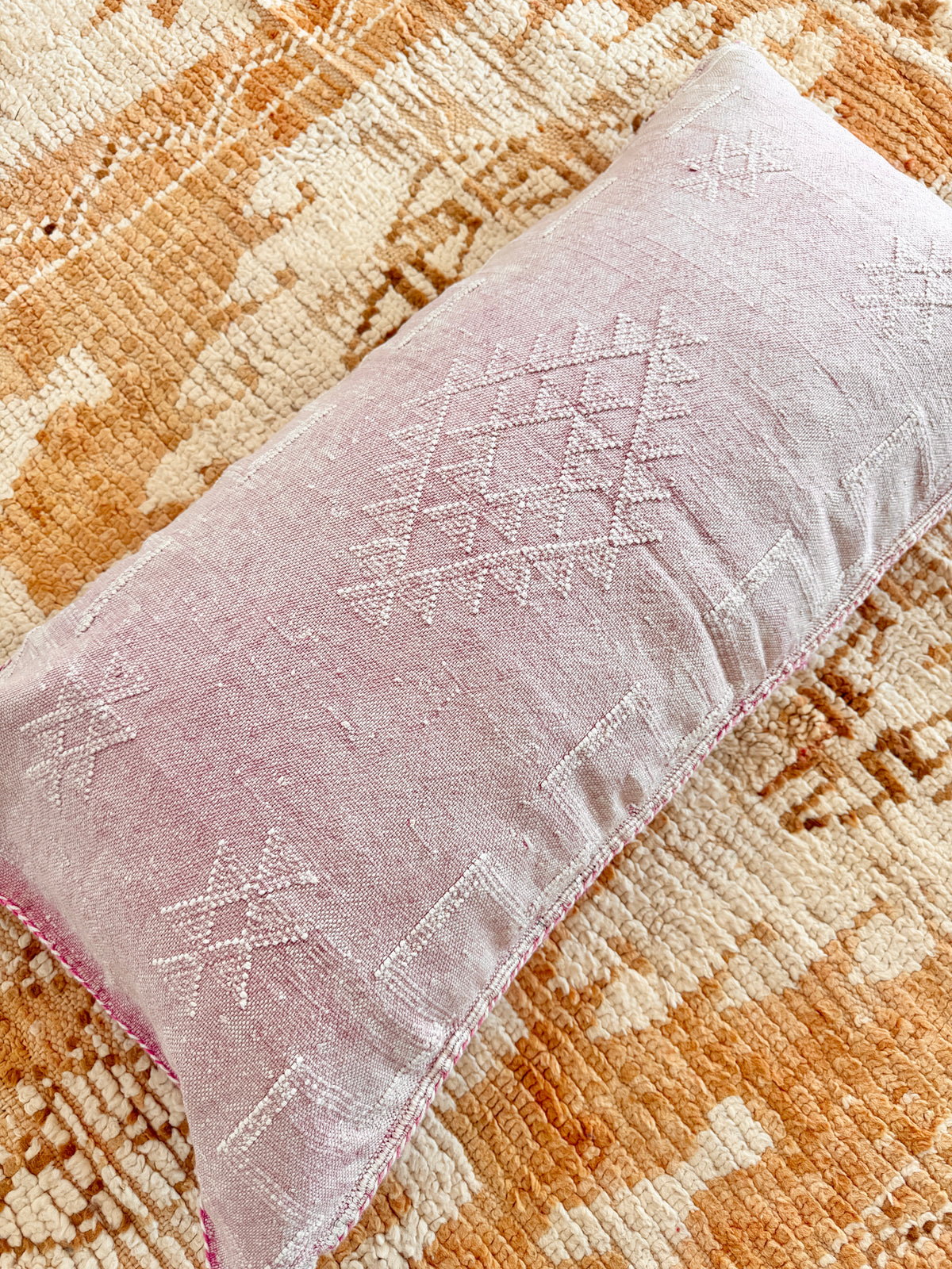 Cactus Silk Large Lumbar Cushion LL2