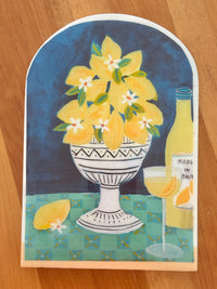Sue Fantini Tile - Lemoncello - Large Arch