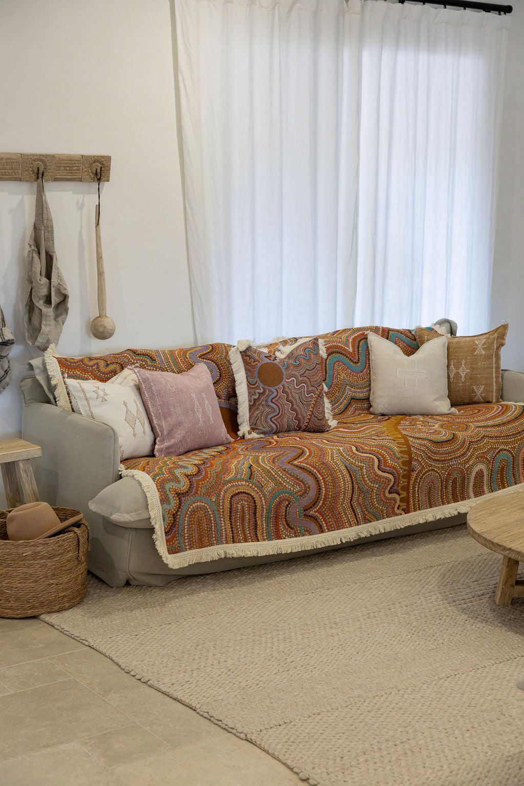 Sun Codes Cushion Cover
