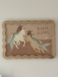 Wavy Picture Frame A2 & A3 in one