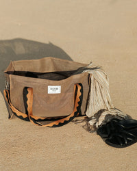 The Bambi Mesh Bag in Espresso