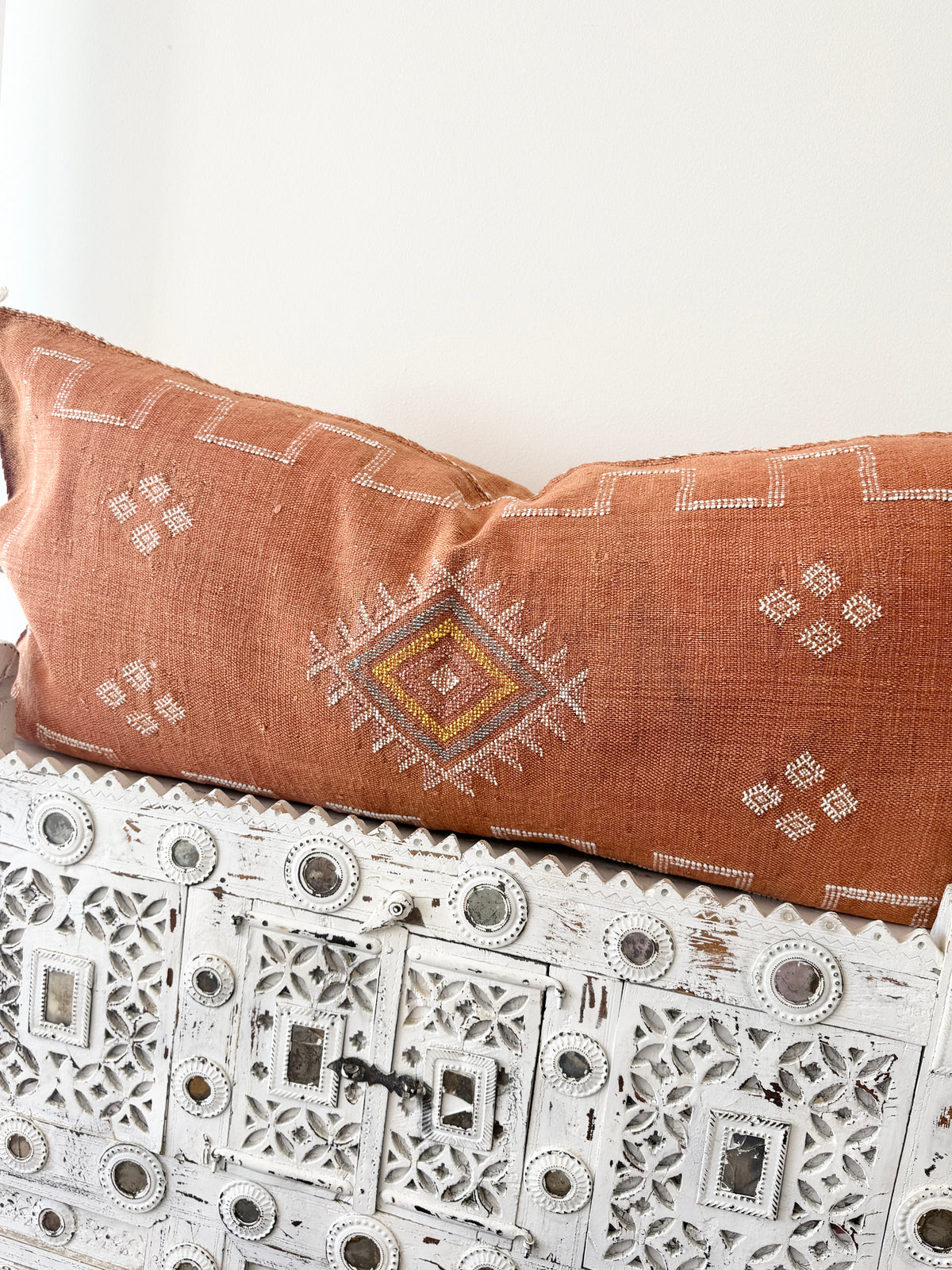 Cactus Silk Large Lumbar Cushion LL35