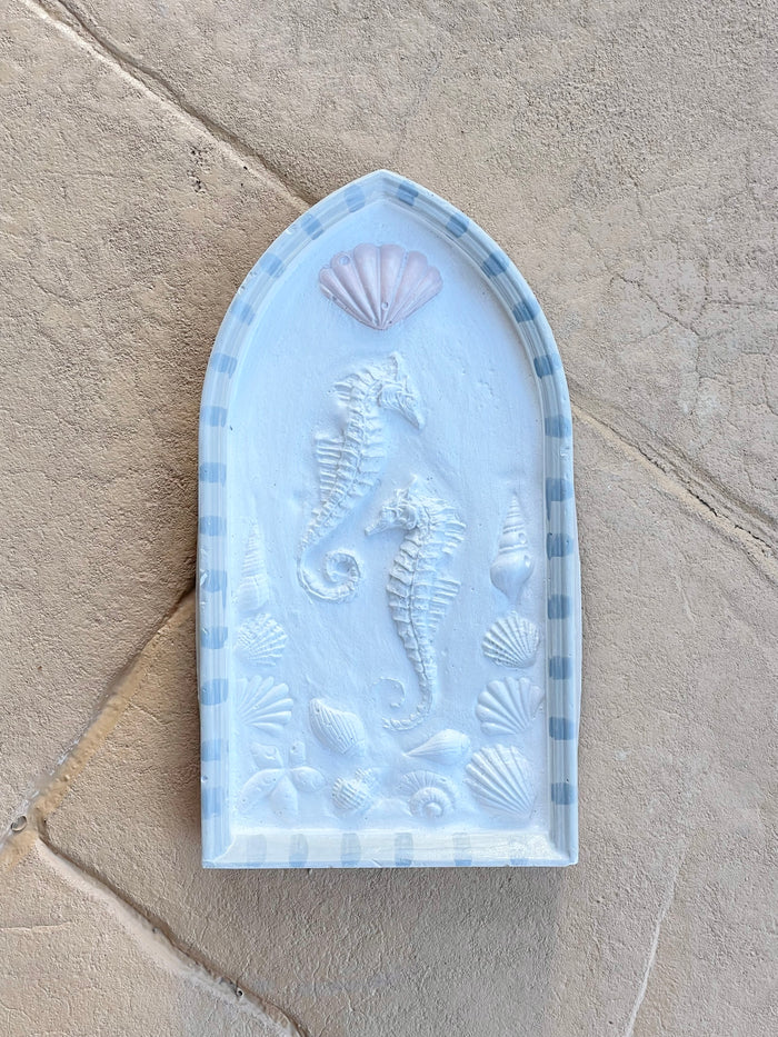 Plaque - Seahorse Window - Small - Seconds Stock Damaged