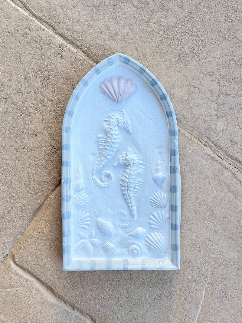 Plaque - Seahorse Window - Small - Seconds Stock Damaged