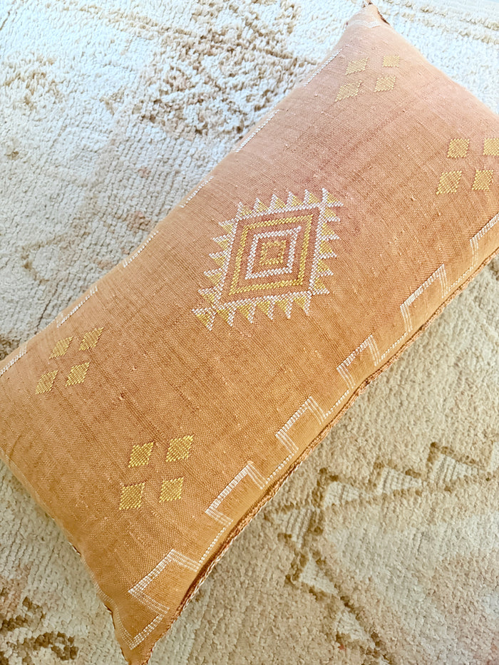 Cactus Silk Large Lumbar Cushion LL34