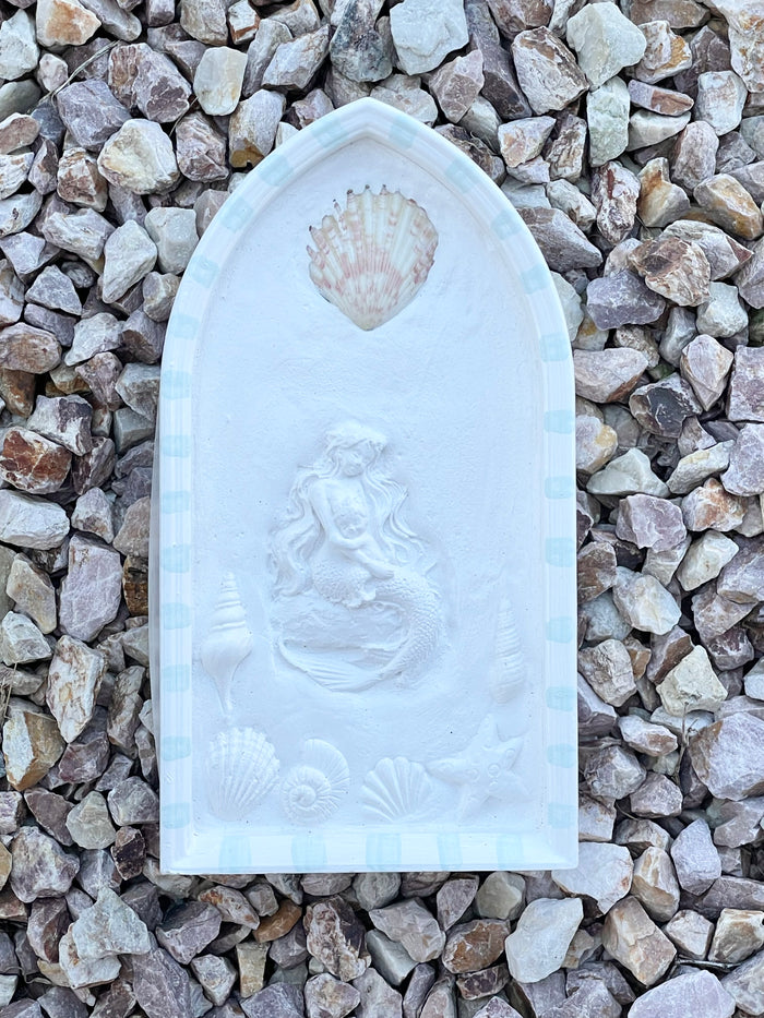 Plaque - Blue Mermaid Mother Window - Small