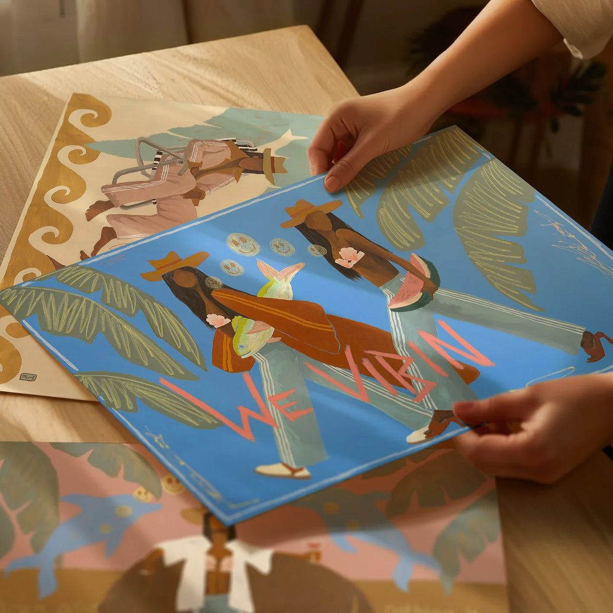 Tahnee Kelland Print A2- We Vibin’