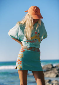 Spicy Island Tee Aqua
