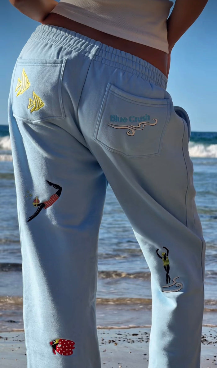 Blue Crush Tracksuit Pants Adults
