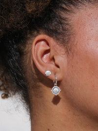 Isola Sea Earrings in Sterling Silver