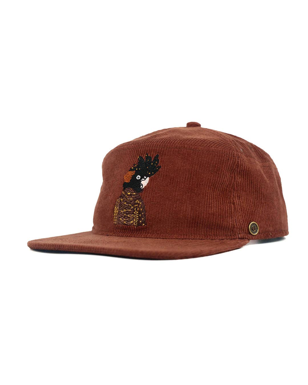 The Stash Cap Corduroy Cockatoo Brown