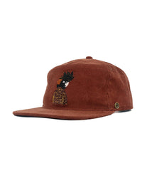 The Stash Cap Corduroy Cockatoo Brown
