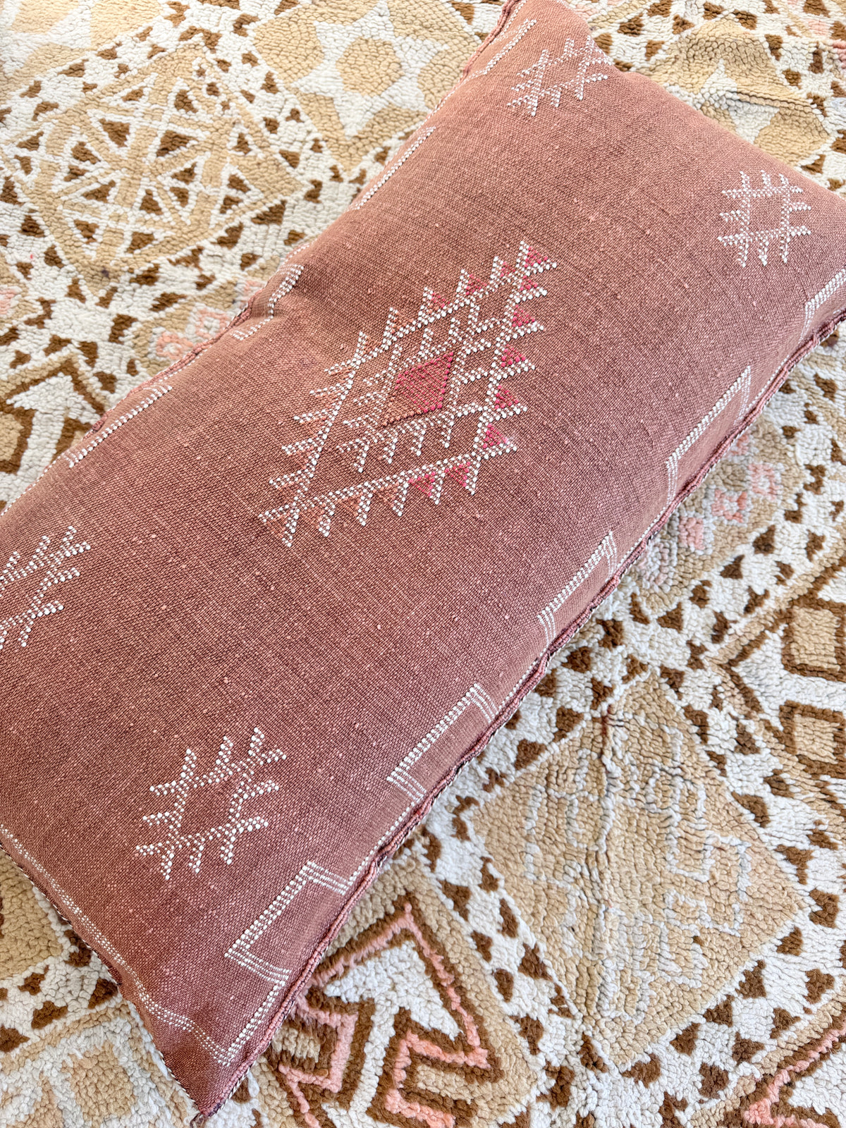 Cactus Silk Large Lumbar Cushion LL46