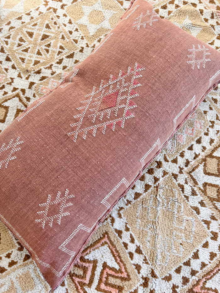 Cactus Silk Large Lumbar Cushion LL46