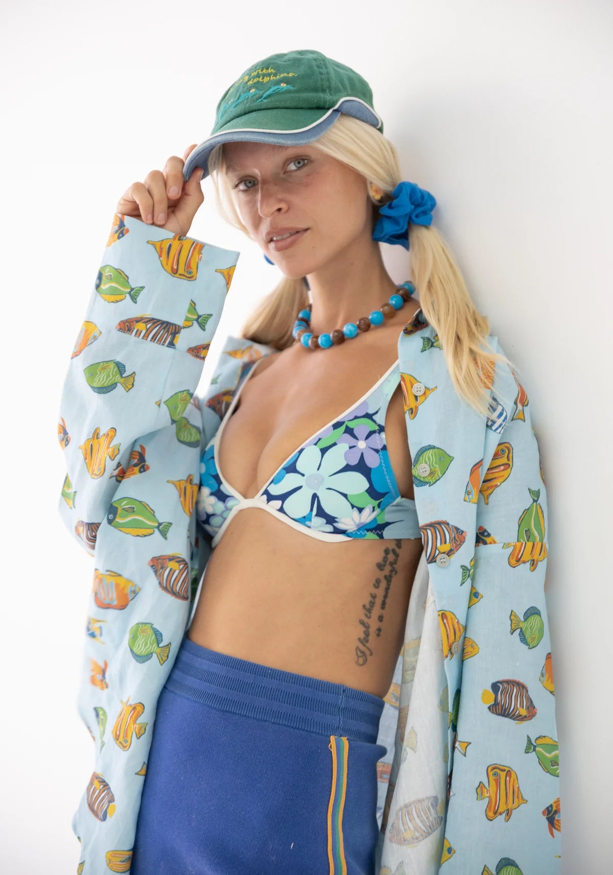 Dancing With Dolphins Cap