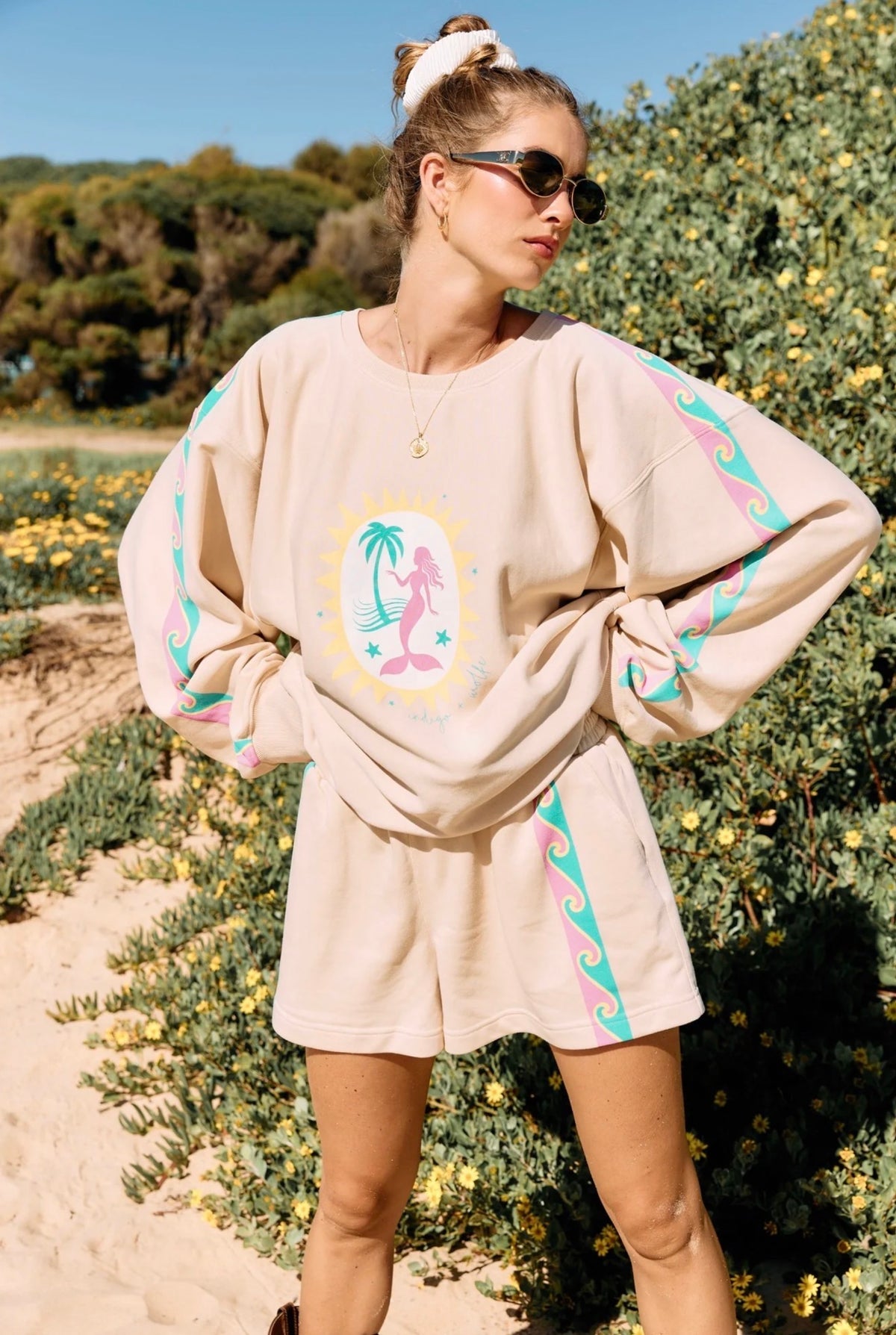 Pastel Mermaid Sweater