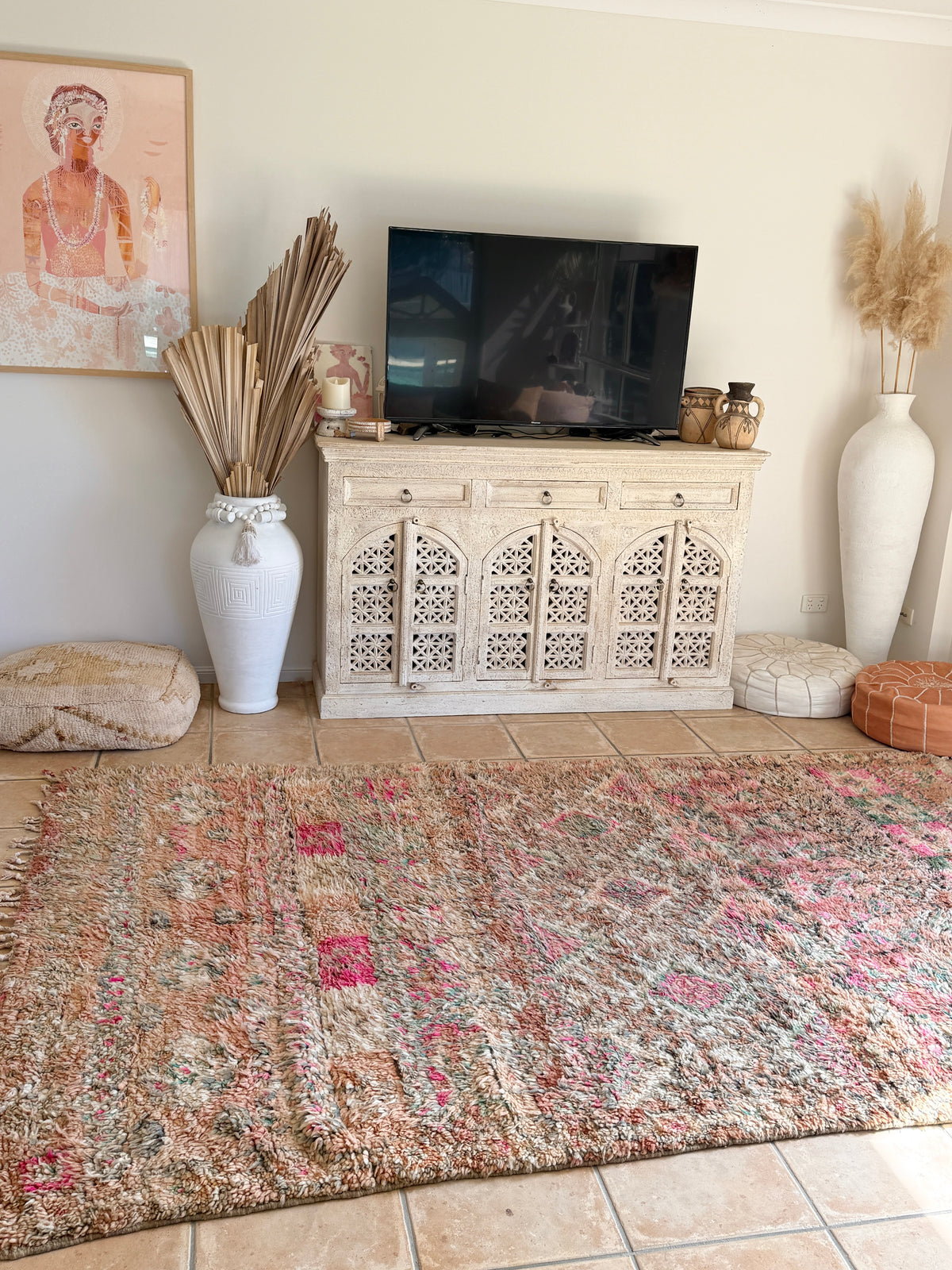 Moroccan Vintage  Rug  "Sienna” 295 x 183