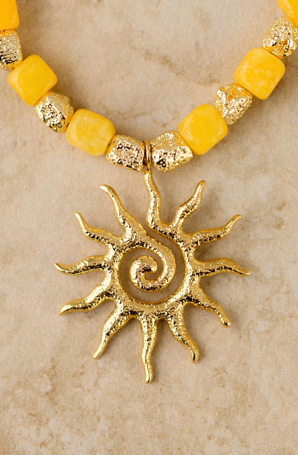 Liora Golden Citrine Necklace