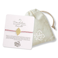 Dandelion ‘11:11 make a wish’ bracelet