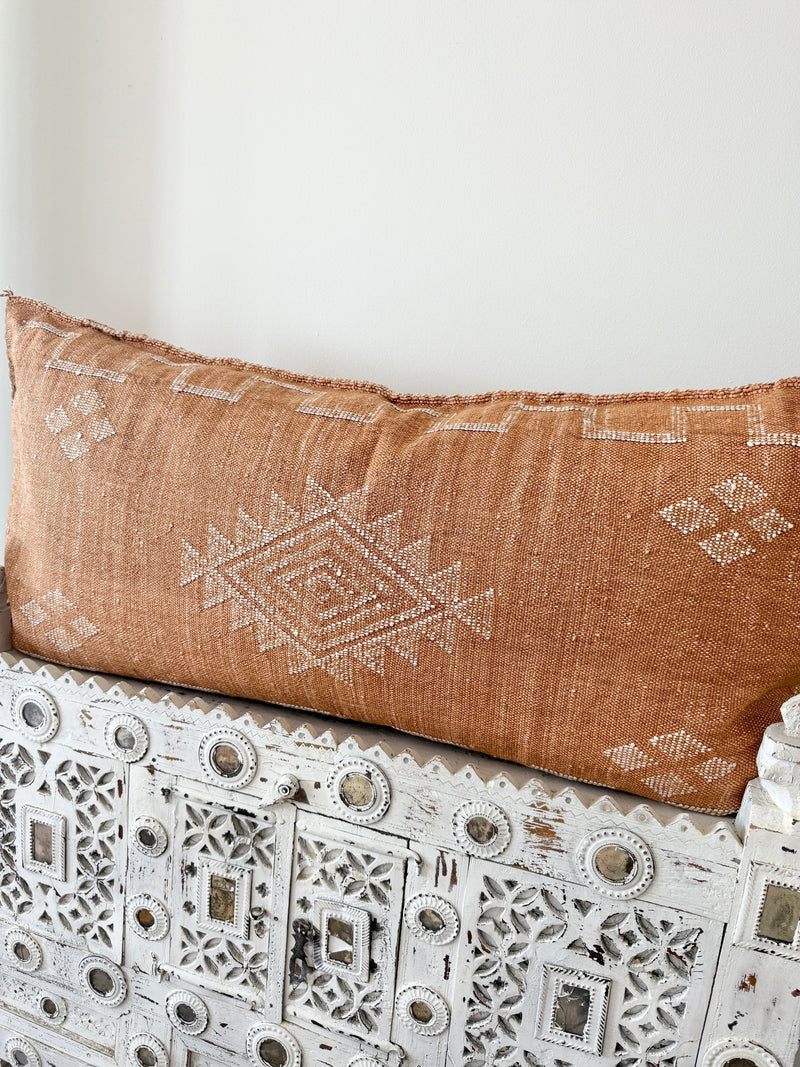 Cactus Silk Large Lumbar Cushion LL9