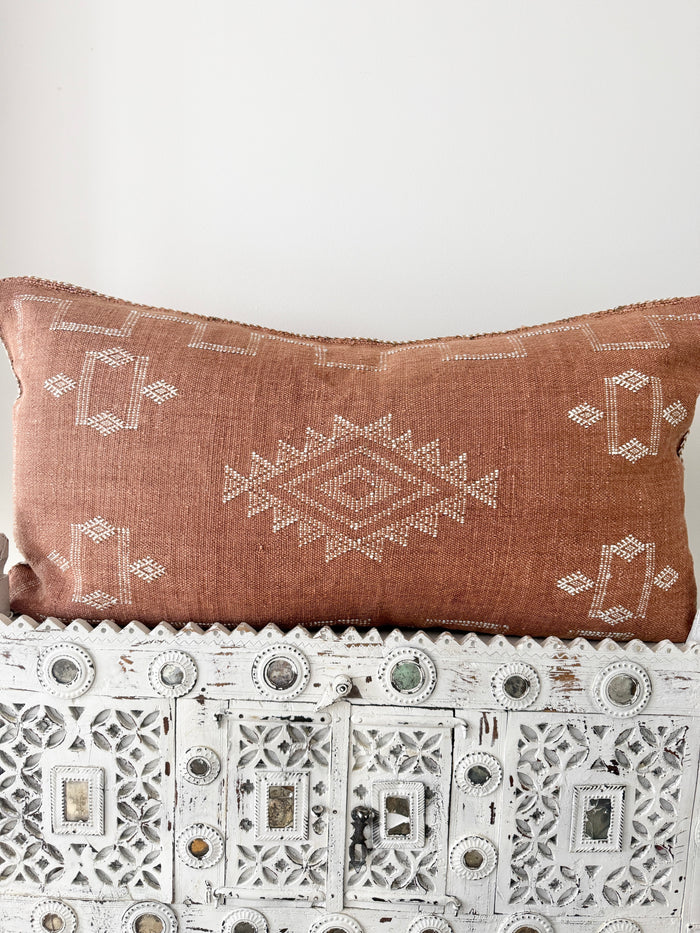 Cactus Silk Large Lumbar Cushion LL30