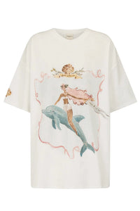 Queen Of The Sea Tee White
