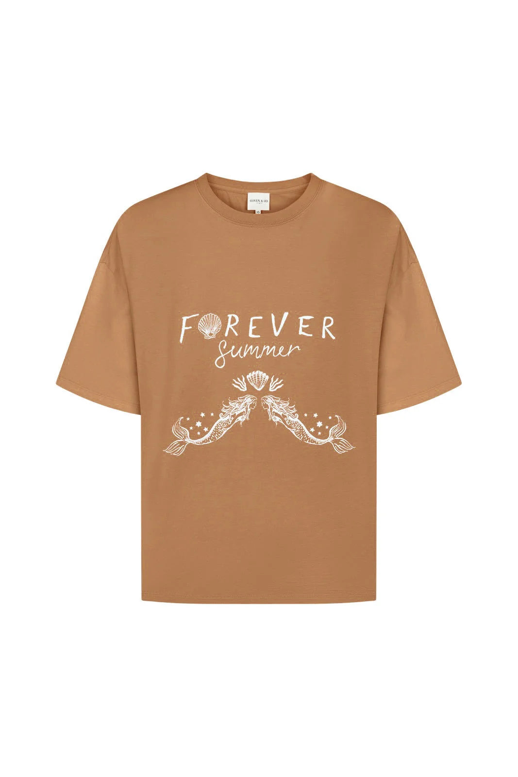 Forever Summer Oversized Tee Toffee