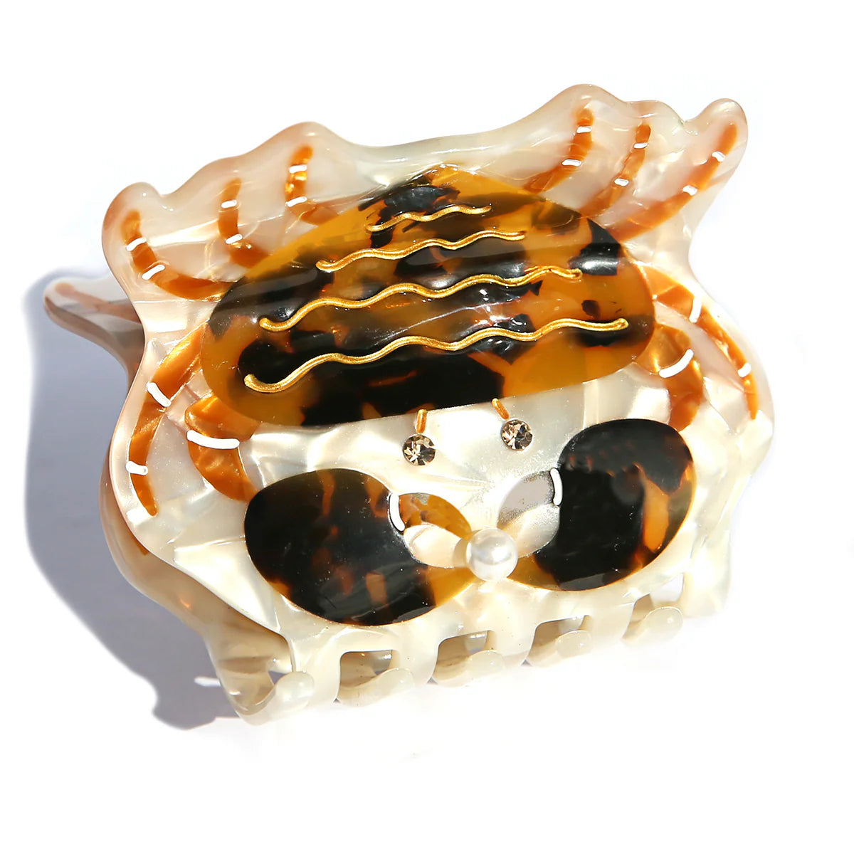 Hair Clip Claw Tortoise Crab