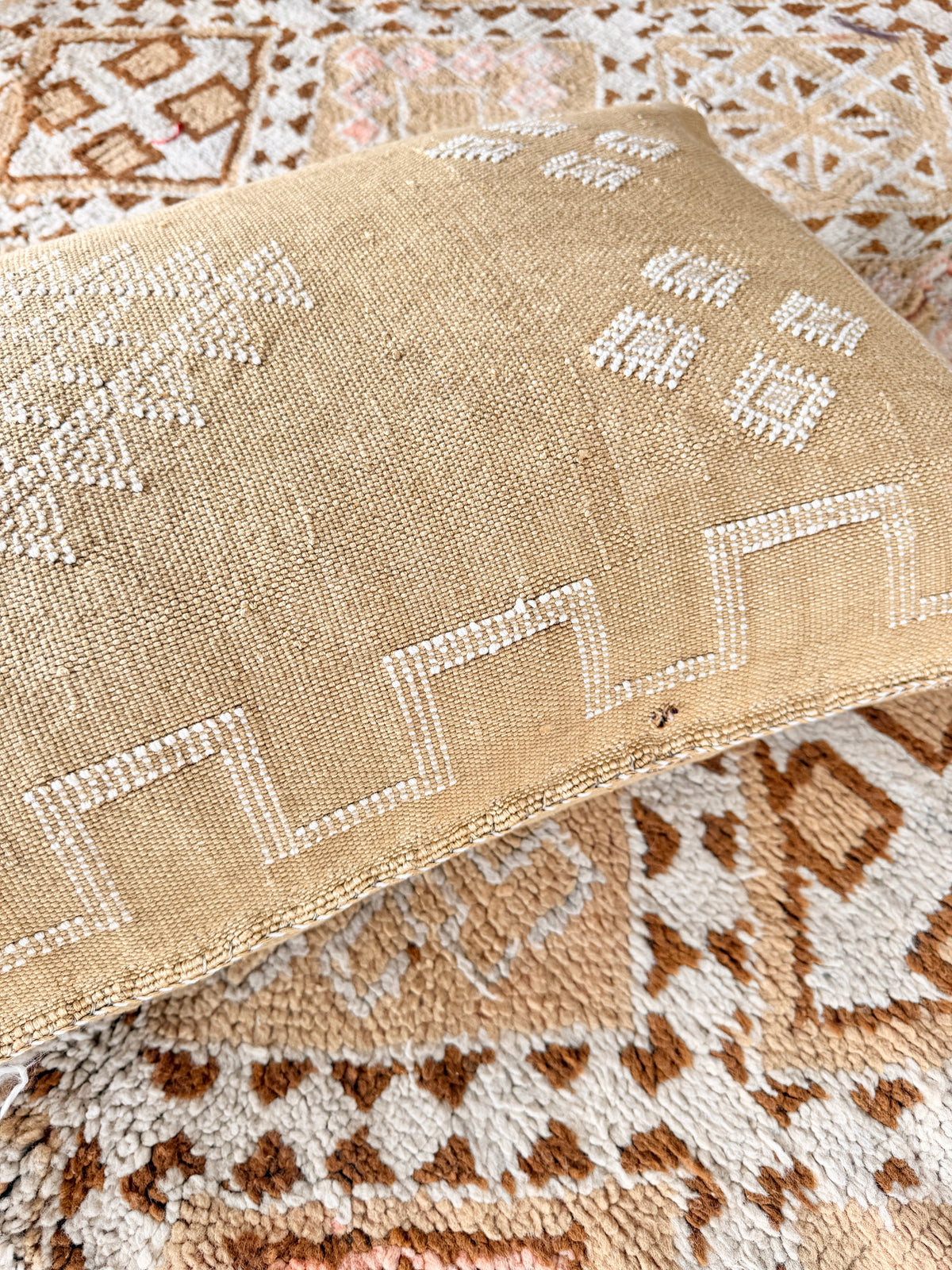 Cactus Silk Large Lumbar Cushion LL21 *Seconds*