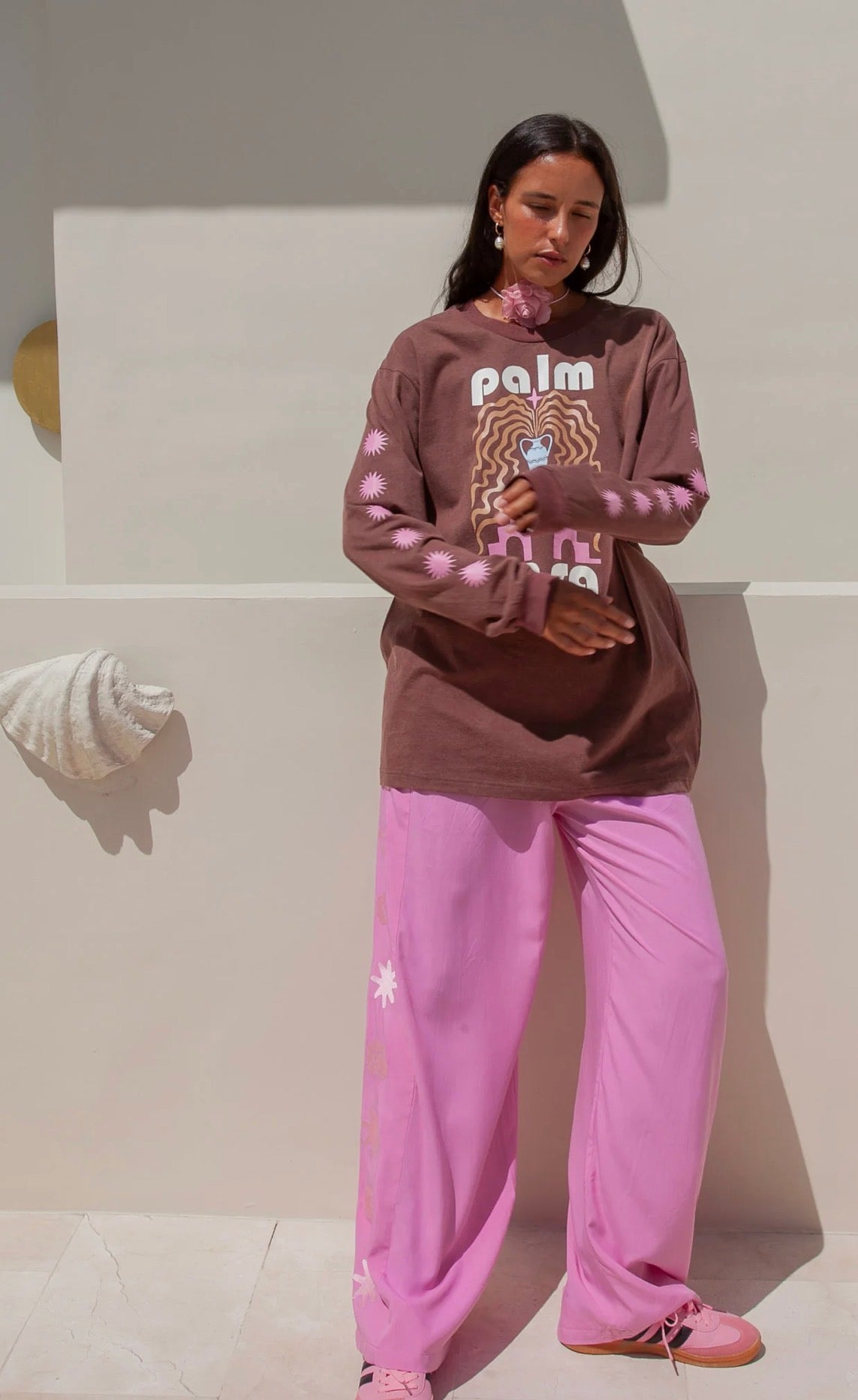 Romi Pants Tonal Pink