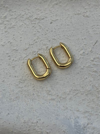 Hazel huggie earrings