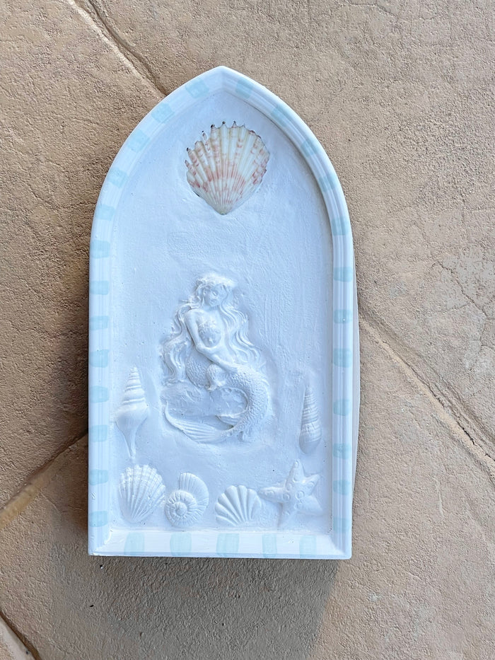 Plaque - Blue Mermaid Mother Window - Small
