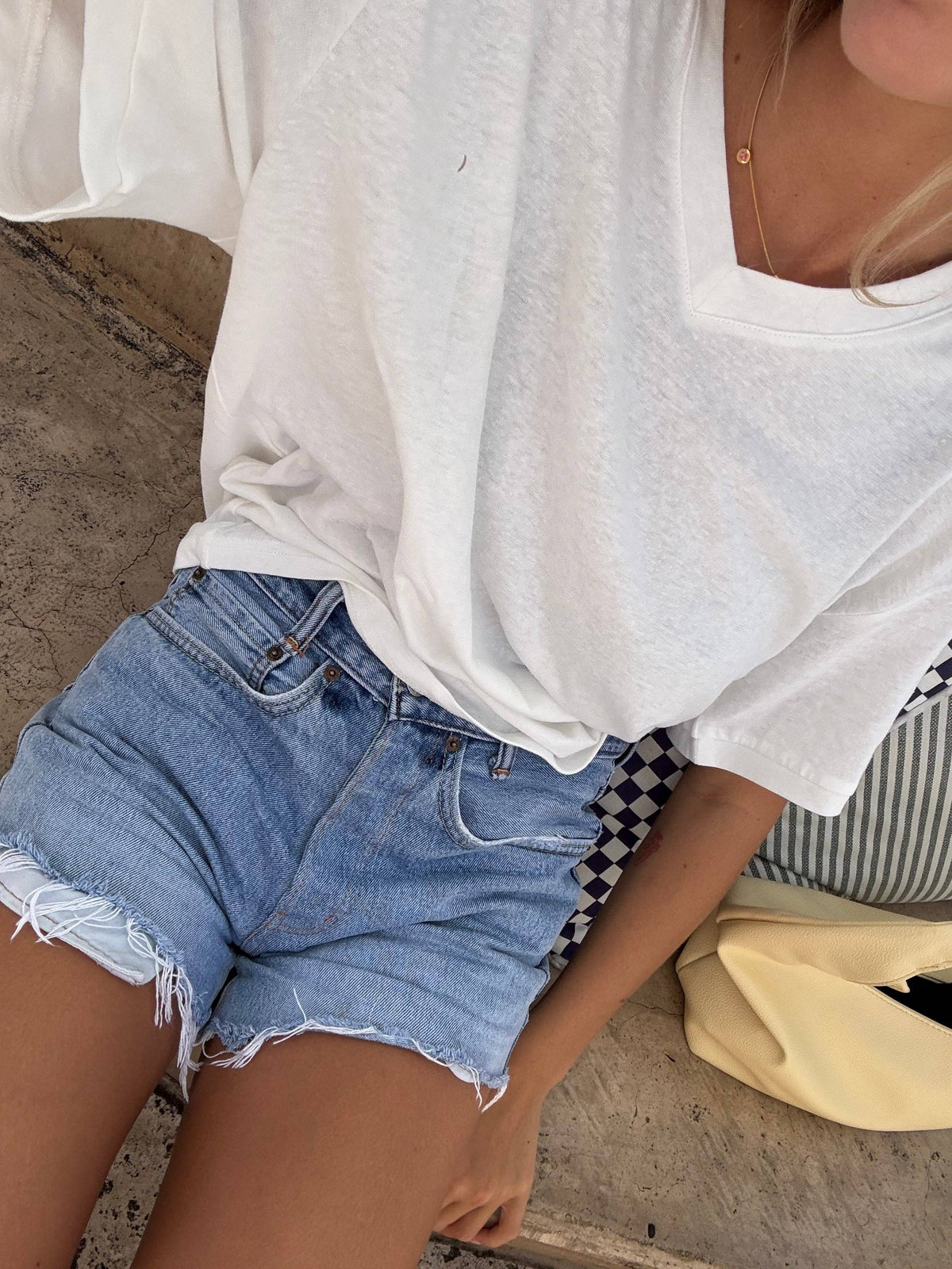 The Everyday Hemp V-Neck: S